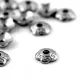 Шапочка для бусин 4х1,5мм, нерж.сталь, цвет серебр. FSH2006-S