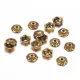 Шапочка для бусин 6х2мм, цвет золот. FSH2009-G
