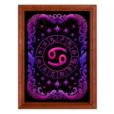 Постер в рамке 22х17см Знак Зодиака Рак POSV-0549