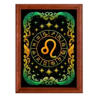 Постер в рамке 22х17см Знак Зодиака Лев POSV-0550