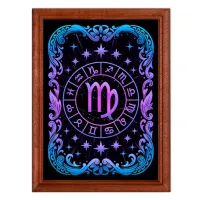 Постер в рамке 22х17см Знак Зодиака Дева POSV-0551