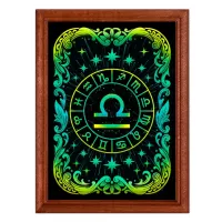 Постер в рамке 22х17см Знак Зодиака Весы POSV-0552