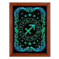 Постер в рамке 22х17см Знак Зодиака Стрелец POSV-0554