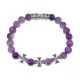 Браслет с Иисусовой молитвой, Аметист BSHE-18-03