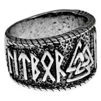 Кольцо Валькнут с рунами, размер 11 KL136-11