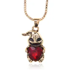 Кулон Демоненок и Сердце, 2,5х1см BJK296