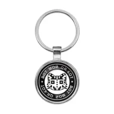 Брелок Вот мой QR-кот BKF0007