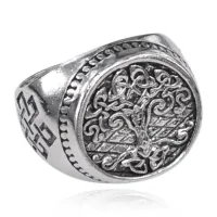Безразмерное кольцо Дерево Жизни, 19мм KL303