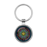 Брелок Мандала Ом BKF0141