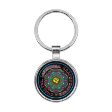 Брелок Мандала Ом BKF0141