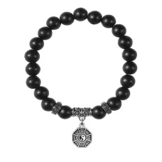 Браслет Багуа (защита от негативной энергии), Шунгит BSP-15-34