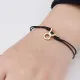 Браслет на черной нити Знаки Зодиака - Телец BS492-02