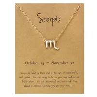 Кулон с цепочкой Знаки Зодиака - Скорпион BJK207-08