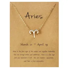 Кулон с цепочкой Знаки Зодиака - Овен BJK207-01