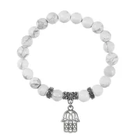 Браслет Хамса (от сглаза и зла), Кахолонг BSP-16-01