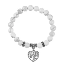 Браслет Дерево любви (любовь, семья), Кахолонг BSP-16-06