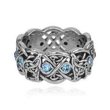 Кольцо Кельтский Волк, размер 10 KL306-10