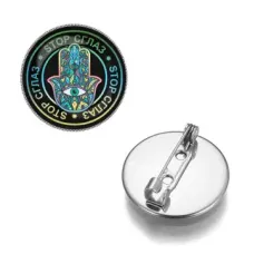 Значок Stop сглаз ZNAS-0016