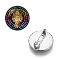 Значок Ганеша ZNAS-0048