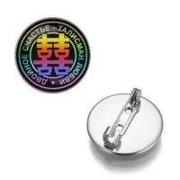 Значок Двойное счастье ZNAS-0052