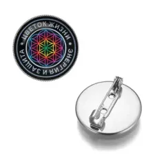 Значок Цветок жизни ZNAS-0060