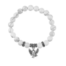 Браслет Орел (защита, сила, победа), Кахолонг BSP-16-24