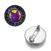 Значок Лунный кот ZNAS-0191