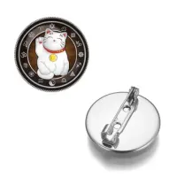 Значок Манеки-Неко ZNAS-0217