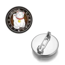 Значок Манеки-Неко ZNAS-0217