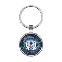 Брелок Два лебедя BKF0165