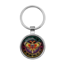 Брелок Мотылек Мертвая голова BKF0183