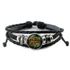 Кожаный браслет Чудесного Нового года BSK-0393