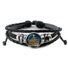 Кожаный браслет Счастливого Рождества! BSK-0394