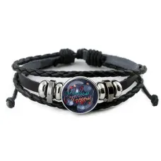 Кожаный браслет С Новым годом! BSK-0397