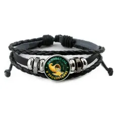 Кожаный браслет На изобилие и процветание BSK-0409