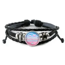 Кожаный браслет Любимой мамочке BSK-0427