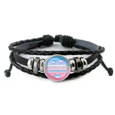 Кожаный браслет Любимой внучке BSK-0433