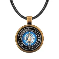 Кулон со шнурком Отражение негатива ALKF0003