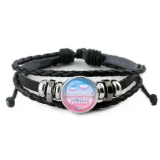 Кожаный браслет Любимой теще BSK-0437