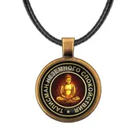 Кулон со шнурком Будда ALKF0023