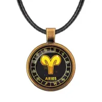 Кулон со шнурком Знаки Зодиака - Овен ALKF0024