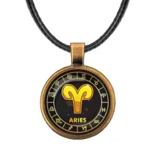 Кулон со шнурком Знаки Зодиака - Овен ALKF0024