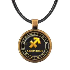 Кулон со шнурком Знаки Зодиака - Стрелец ALKF0032