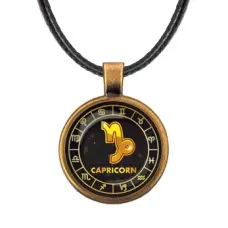 Кулон со шнурком Знаки Зодиака - Козерог ALKF0033