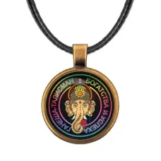 Кулон со шнурком Ганеша ALKF0048