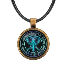 Кулон со шнурком Слон ALKF0061