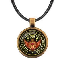 Кулон со шнурком Скарабей ALKF0064