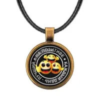 Кулон со шнурком На позитиве ALKF0085