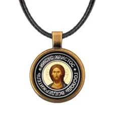 Кулон со шнурком Иисус Христос ALKF0098