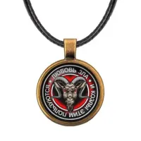 Кулон со шнурком Любовь зла ALKF0123